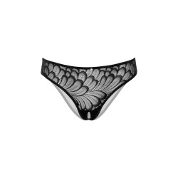 DARING Intimates String avec ouverture intime Crotch Hip Noir